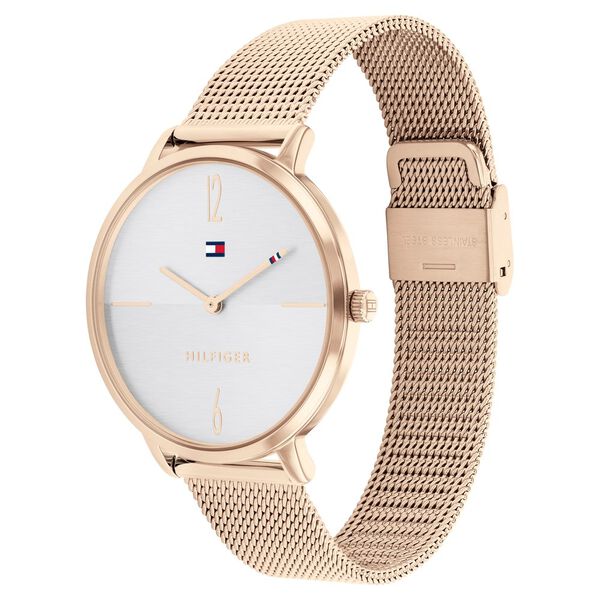 Tommy Hilfiger Quartz Analog Silver Dial Stainless Steel Strap Watch for Women - image number 1