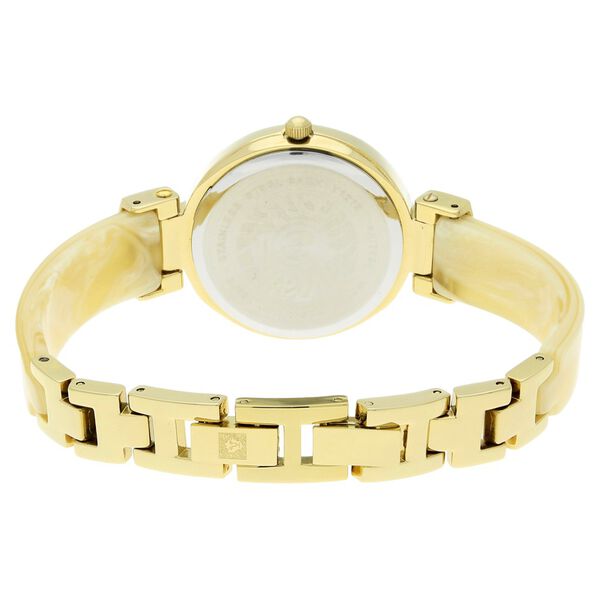 Anne Klein Quartz Analog Champagne Dial Metal Strap Watch for Women - image number 3