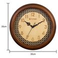 Titan Classic Wooden Wall Clock (35cm x 35cm) - image number 4