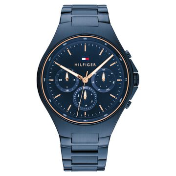 Tommy Hilfiger Blue Dial Blue Colour Stainless Steel Strap Watch for Men