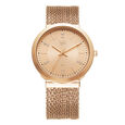 Fastrack Vyb Flare Quartz Analog Silver Dial Metal Strap Watch for Girls