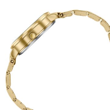 Sonata Jashn Quartz Analog Mother of Pearl Dial Golden Metal Strap Watch For Women