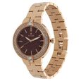 Titan Quartz Analog Red Dial Stainless Steel Strap Watch for Women - image number 1