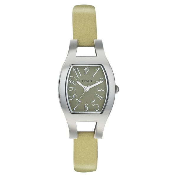 Titan Quartz Analog Green Dial Watch for Women - image number 0