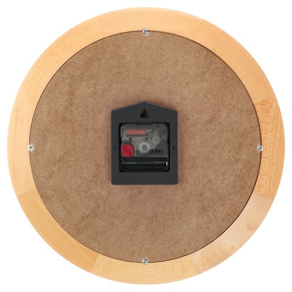 Titan Wooden Wall Clock with Domed Glass - 32.3 cm x 32.3 cm (Medium) - image number 4