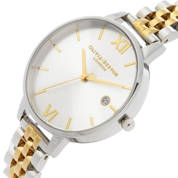 Olivia Burton Quartz Analog Silver Dial Stainless Steel Strap Watch for Women - image number 1
