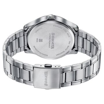 Sonata Men's Work Wear emerald green dial Watch - Premium Multifunction design for everyday style