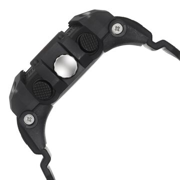 Fastrack StreetStyle Quartz Analog Digital Black Dial Black Polyether Strap Watch For Guys