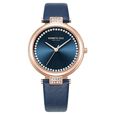 Kenneth Cole Quartz Analog Blue Dial Blue Leather Strap Watch for Women - image number 0