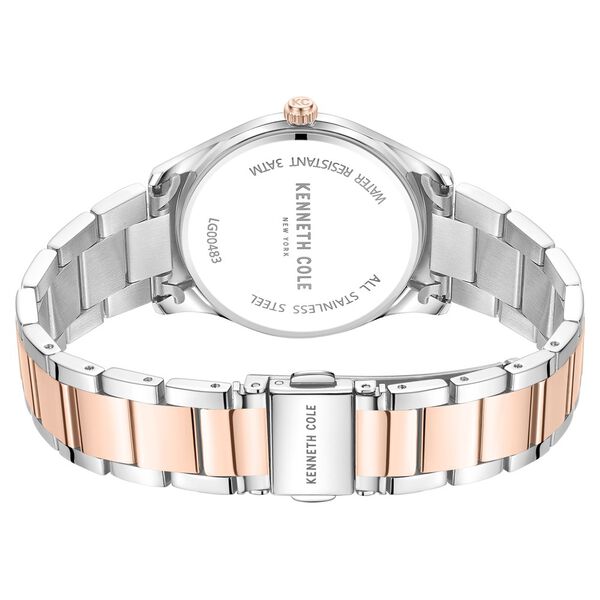 Kenneth Cole Quartz Analog Mother Of Pearl Dial Stainless Steel Strap Watch For Women - image number 4