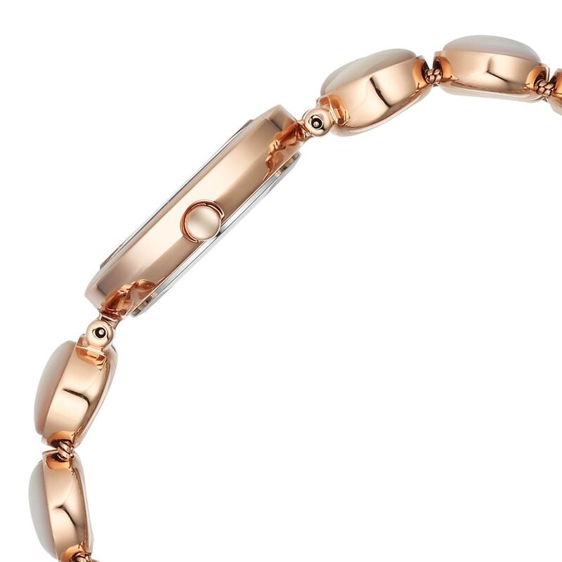 Titan Raga Power Pearls Quartz Analog Mother Of Pearl Dial Metal Strap Watch for Women - image number 4