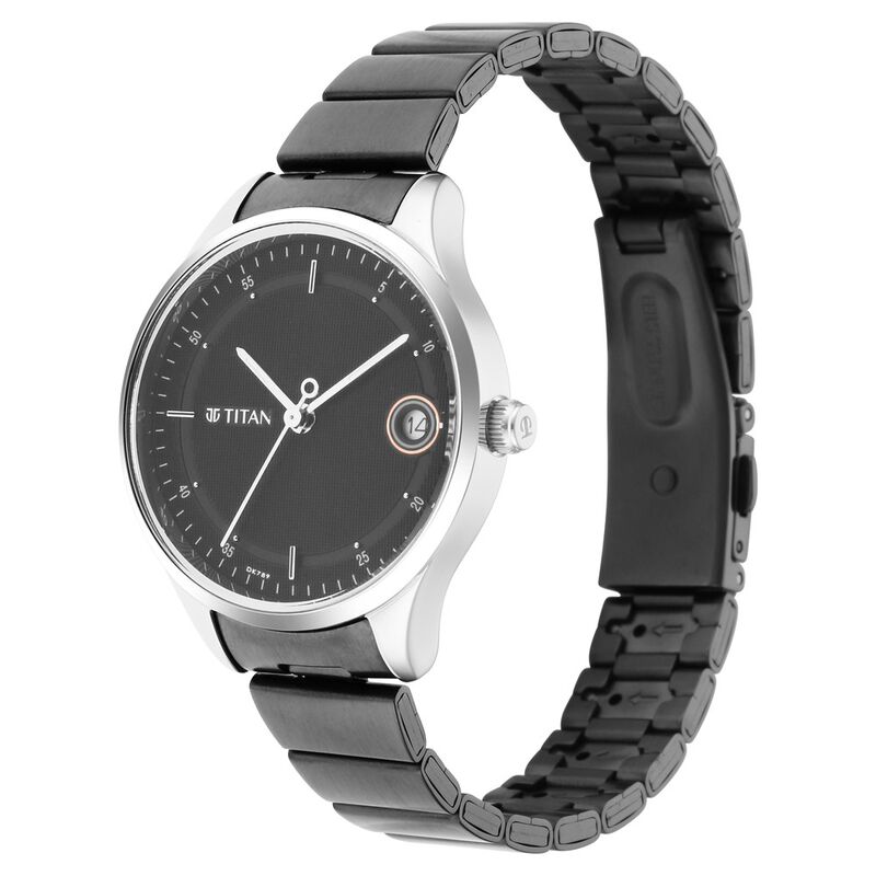 Titan Workwear Silver Dial Women Watch With Stainless Steel Strap - image number 2