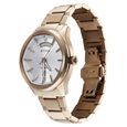 Titan Astral Concealed Automatic Analog with Silver White Dial Carnation Gold Stainless Steel Strap Watch for Men - image number 5