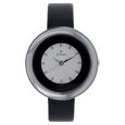 Titan Quartz Analog Silver Dial Leather Strap Watch for Women