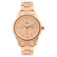 Titan Quartz Analog with Day and Date Rose Gold Dial Stainless Steel Strap Watch for Women - image number 0