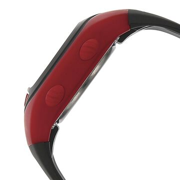 SF Digital Grey Dial Plastic Strap Unisex Watch