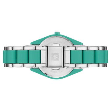 Anne Klein Quartz Analog Green Dial Plastic Strap Watch for Women