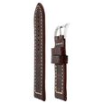 24 mm Brown Genuine Leather Straps for Men - image number 2