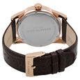 Kenneth Cole Quartz Multifunction Silver Dial Leather Strap Watch for Men - image number 3