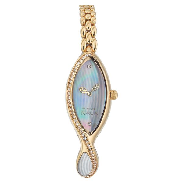 Titan Women Analog Mother of Pearl Dial Stainless Steel Strap watch - image number 0