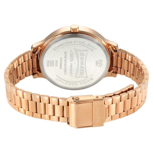 Sonata Play Pink Dial Watch for Women - image number 3
