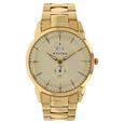 Titan Quartz Analog with Date Champagne Dial Stainless Steel Strap Watch for Men - image number 0
