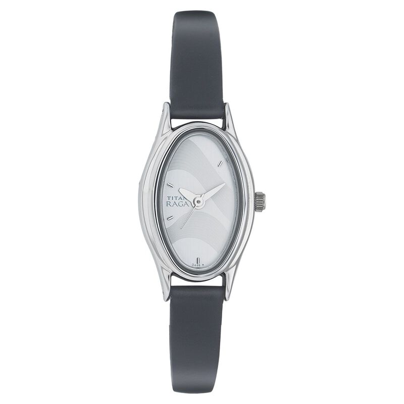 Titan Quartz Analog Digital Silver Dial Watch for Women - image number 0