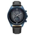 Fastrack Oceanyx 2.0 Chronograph Watch for Men with Grey Dial & Black Leather Strap - image number 0