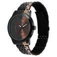 Vyb Phantom By Fastrack Quartz Analog Two Toned Dial Two Toned Stainless Steel Strap Watch For Guys - image number 2