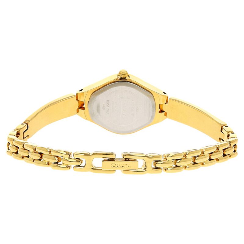 Sonata Quartz Analog White Dial Metal Strap Watch for Women - image number 3