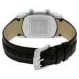 Xylys Swiss Analog Black Leather Strap and Silver Dial Watch For Men - image number 3