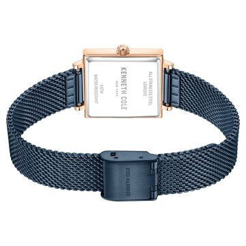 Kenneth Cole Quartz Analog Blue dial Metal Strap Watch for Women
