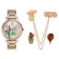 Titan Valentine Rose Gold Dial Women Watch With Metal Strap - image number 0