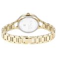 Titan Raga Showstopper Quartz Analog Mother Of Pearl Round Dial Golden Metal Strap Watch For Women - image number 4