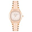 Anne Klein Quartz Analog Pink Dial Ceramic Strap Watch for Women - image number 0