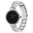 Titan Quartz Analog Black Dial Stainless Steel Strap Watch for Women - image number 1