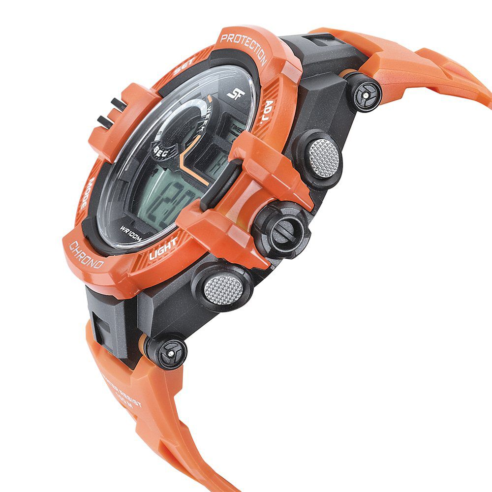 Orange g shock mens watch best sale