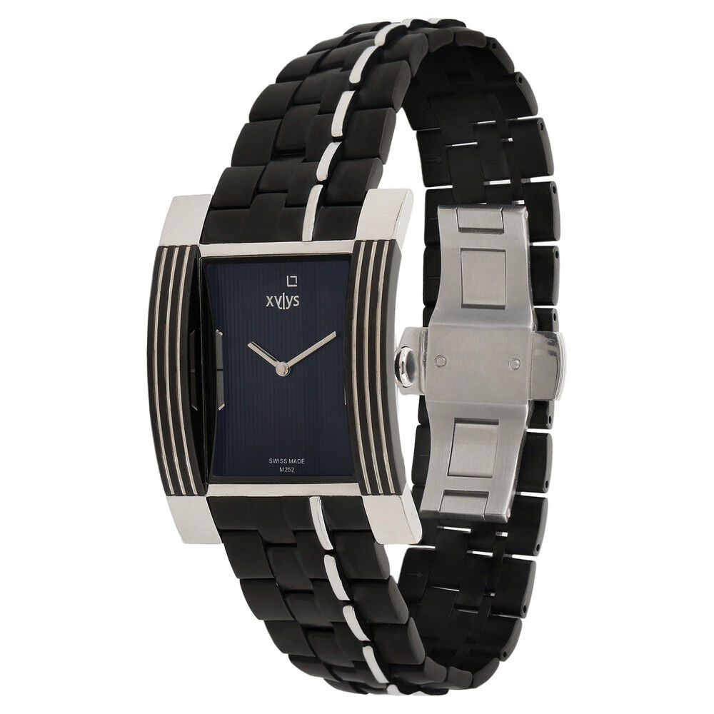 Buy Online Xylys Swiss Analog Multicoloured Stainless Steel Strap