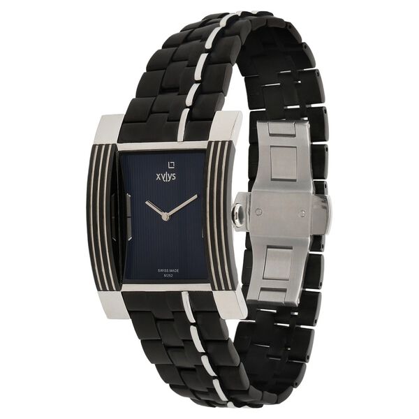 Xylys Swiss Analog Multicoloured Stainless Steel Strap and White Dial Watch For Men - image number 1