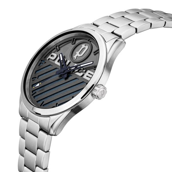 Police Quartz Analog Blue Dial Stainless Steel Strap Watch for Men - image number 1