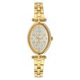 Titan Quartz Analog Brown Dial Leather Strap Watch for Women
