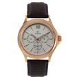 Titan Quartz Multifunction White Dial Leather Strap Watch for Men - image number 0
