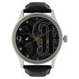 Fastrack Quartz Analog Black Dial Leather Strap Watch for Guys - image number 0