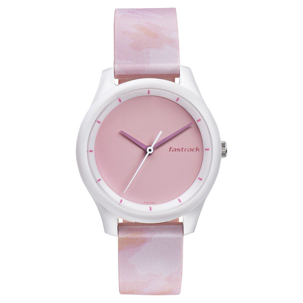 Fastrack pink colour watches clearance