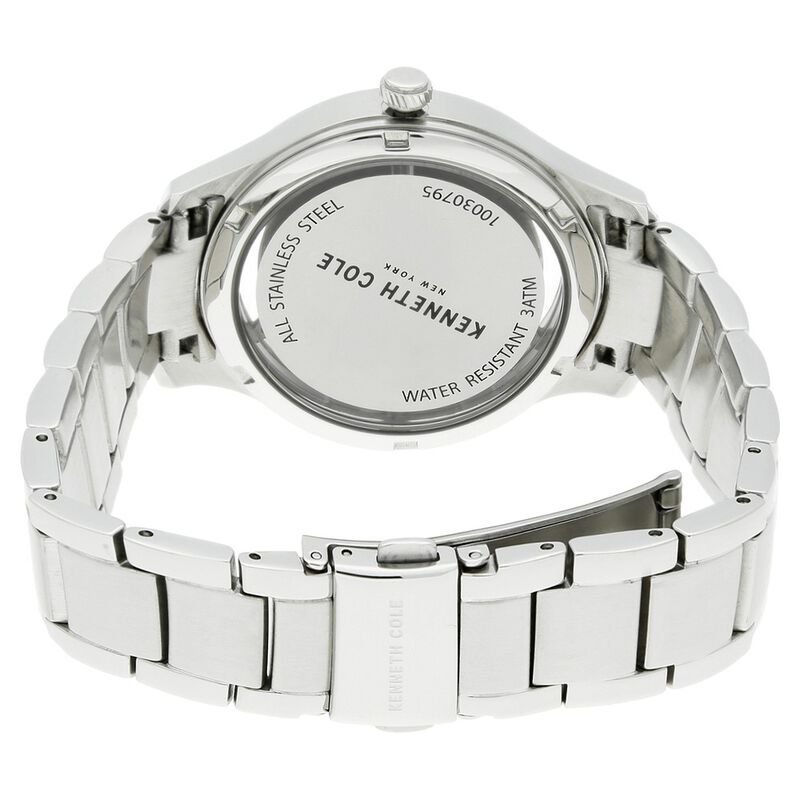 Kenneth Cole Quartz Analog Grey Dial Stainless Steel Strap Watch for Women - image number 3