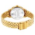 Sonata Classic Gold Pink Dial Metal Strap Watch for Women - image number 3