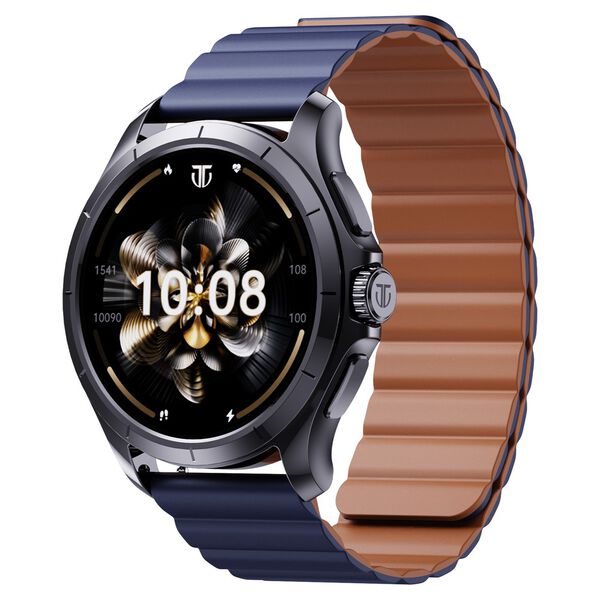 Titan Evoke Smartwatch 1.32" inch AMOLED Display with AOD, Functional Crown, Magnetic Strap, Metal Body,Fast Charge - image number 0