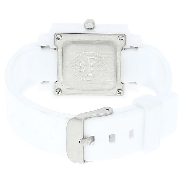 SF Quartz Analog White Dial Plastic Strap Watch for Women - image number 3