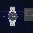 Titan Analog with Day and Date Blue Dial Stainless Steel Strap watch for Men - image number 2