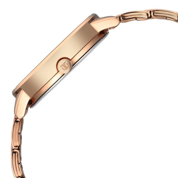 Titan Razzle Dazzle Quartz Analog Rose Gold Dial Stainless Steel Strap Watch For Women - image number 3